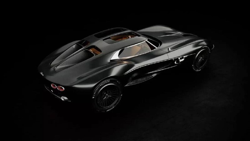 Дизайнер Mercedes создал ретро-концепт Chevrolet Corvette
