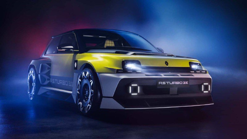 Компания Renault представляет лимитированный электромобиль в стиле ретро 5 Turbo 3E