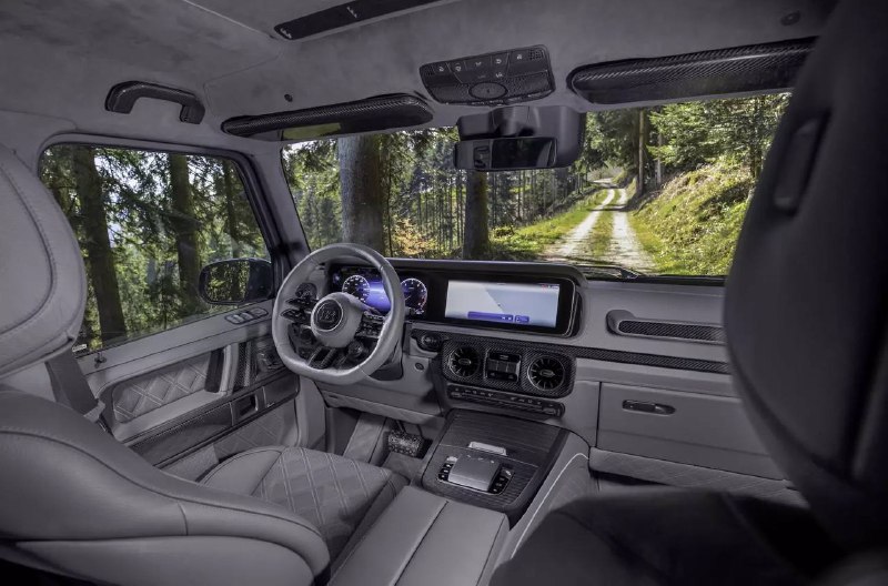 Brabus представил внедорожный монстр на базе Гелика с рекордным клиренсом и мощностью