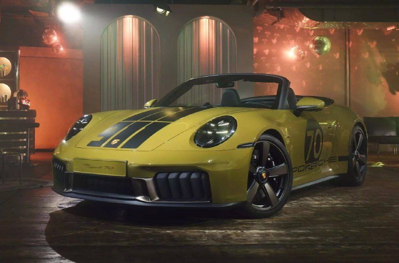 Ограниченная серия Porsche 911 Spirit 70: классика в современном исполнении