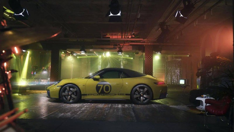 Ограниченная серия Porsche 911 Spirit 70: классика в современном исполнении