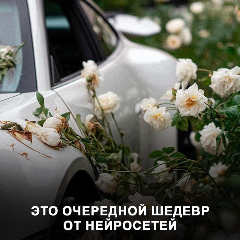 Печальная красота в немецкой сельской местности: брошенный Porsche и искусственный интеллект