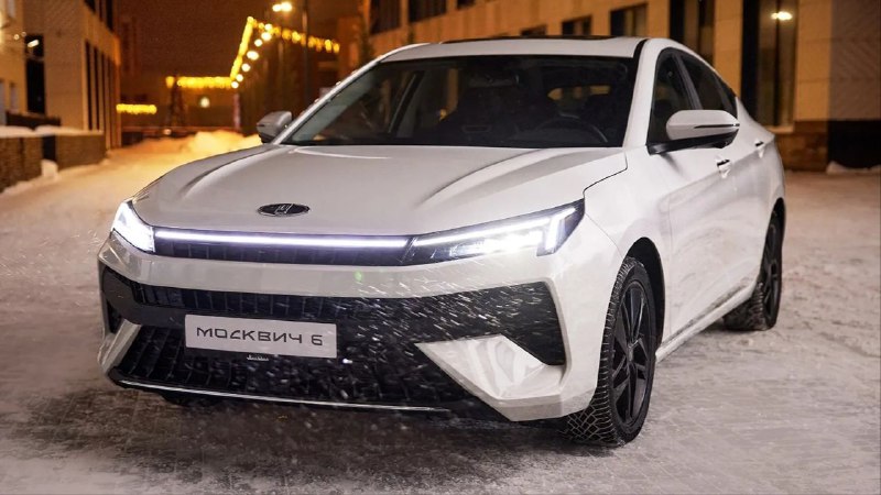 В России повысились цены на автомобили марки «Москвич» 2025 года выпуска