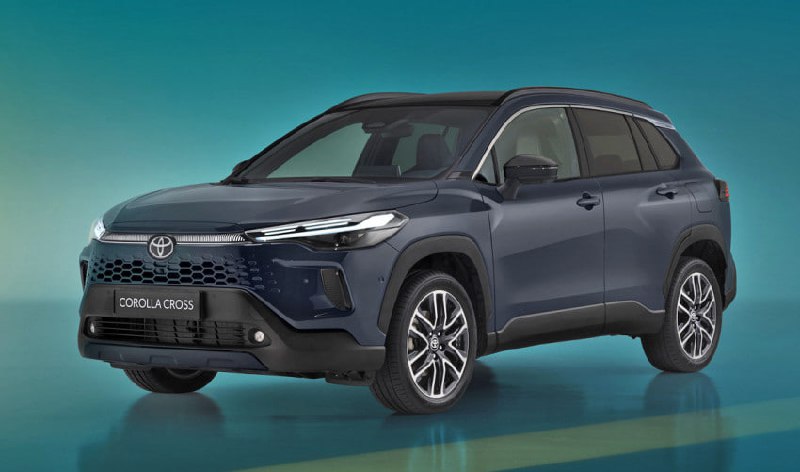 Обновленная Toyota Corolla Cross для европейского рынка