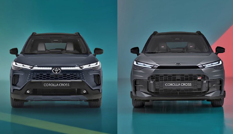 Обновленная Toyota Corolla Cross для европейского рынка
