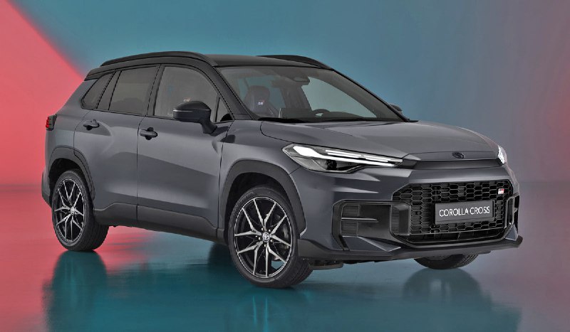 Обновленная Toyota Corolla Cross для европейского рынка