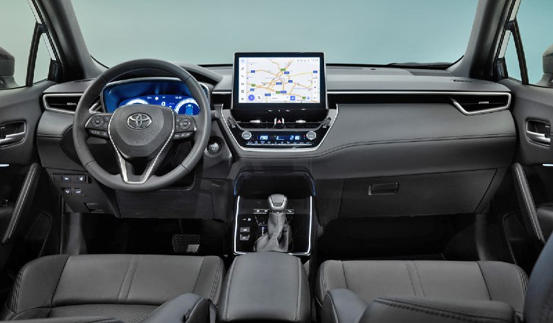 Обновленная Toyota Corolla Cross для европейского рынка