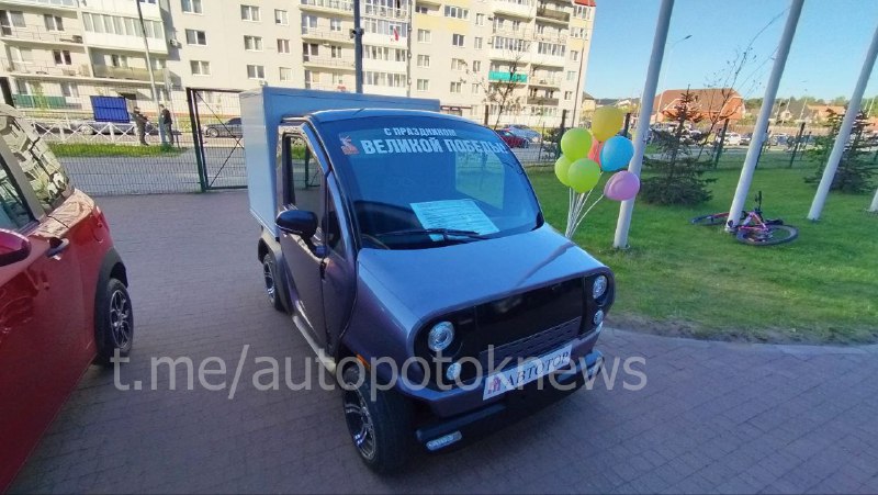 Новинка от компании «Автотор»: электросовременный грузовичок Eonyx Profi Pickup в Калининграде