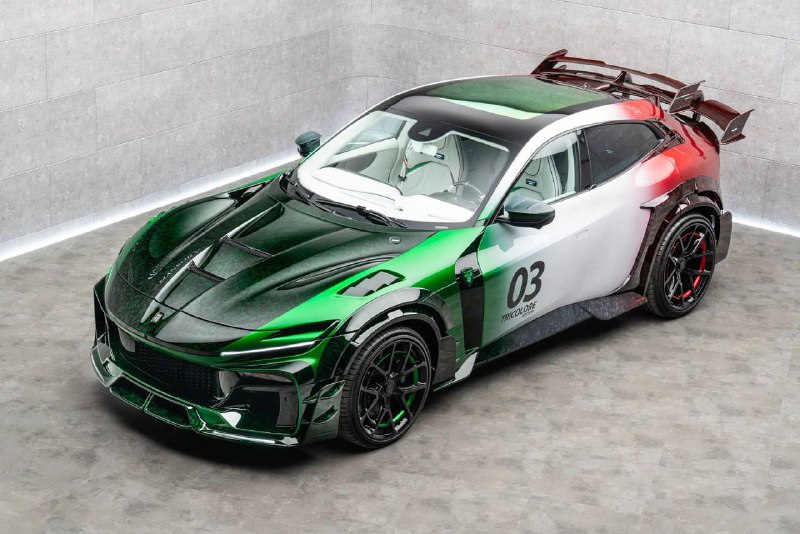 Мастеровое тюнинг-обновление Ferrari от Mansory: яркий Purosangue в лимитированной серии