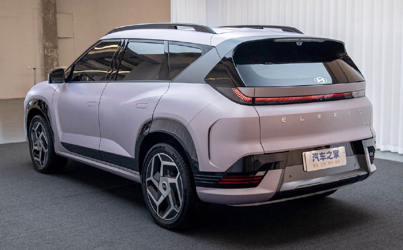 Hyundai представила новый электрокроссовер Elexio для китайского рынка