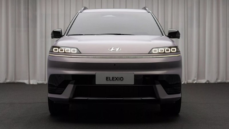 Hyundai представила новый электрокроссовер Elexio для китайского рынка