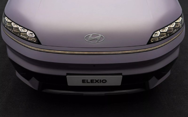 Hyundai представила новый электрокроссовер Elexio для китайского рынка