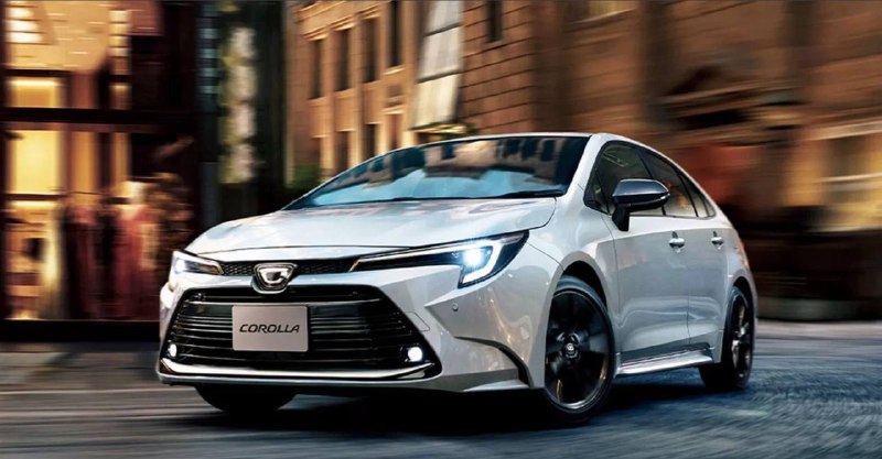 Новая линейка гибридных Toyota Corolla в Японии: расширенные функции и модернизация