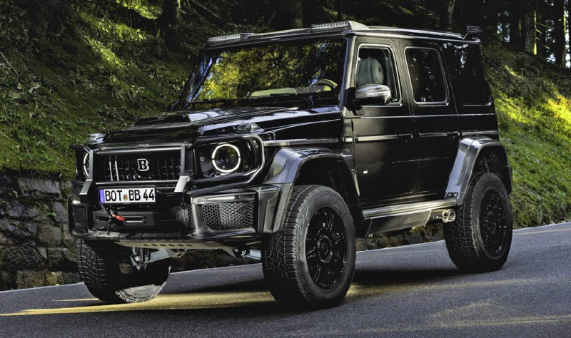 Новый тюнингованный внедорожник Brabus XL 800: мощь и роскошь