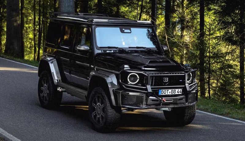 Новый тюнингованный внедорожник Brabus XL 800: мощь и роскошь