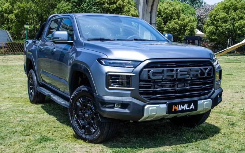 Chery представляет новый пикап Himla с разнообразными моторами и гибридными схемами