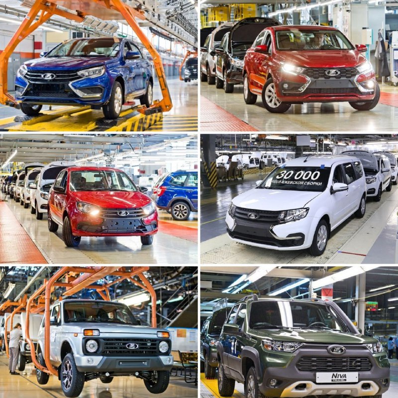 Возобновление производства в АвтоВАЗ после краткого простоя
