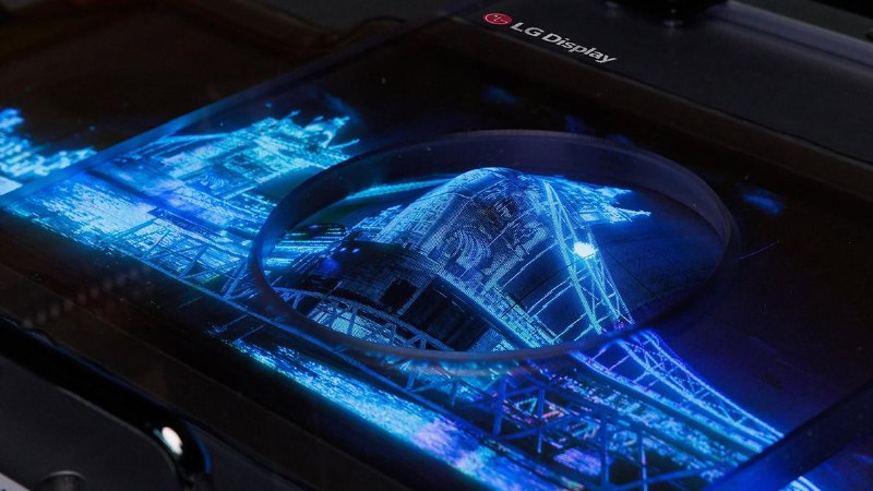 LG представляет гибкий и трансформируемый дисплей для автомобильных интерьеров