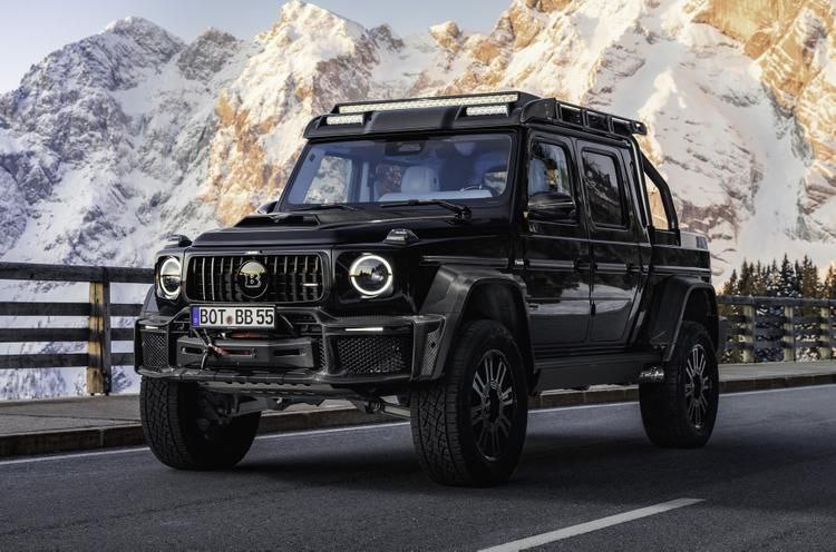 Модифицированный Mercedes-AMG G 63 превращён в мощный пикап от Brabus