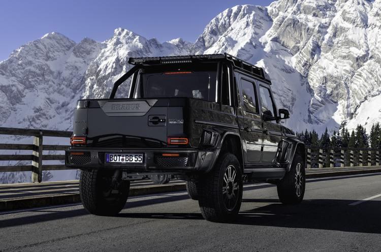 Модифицированный Mercedes-AMG G 63 превращён в мощный пикап от Brabus