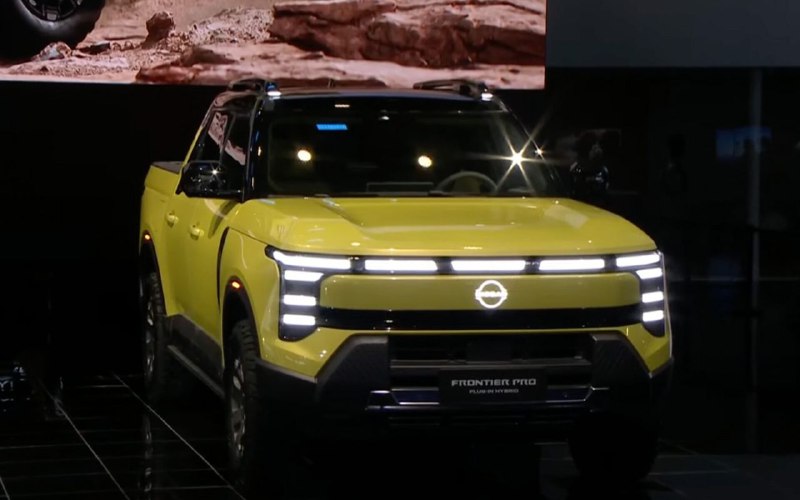 Новый гибридный пикап Nissan Frontier Pro: глобальная модель с расширенными возможностями