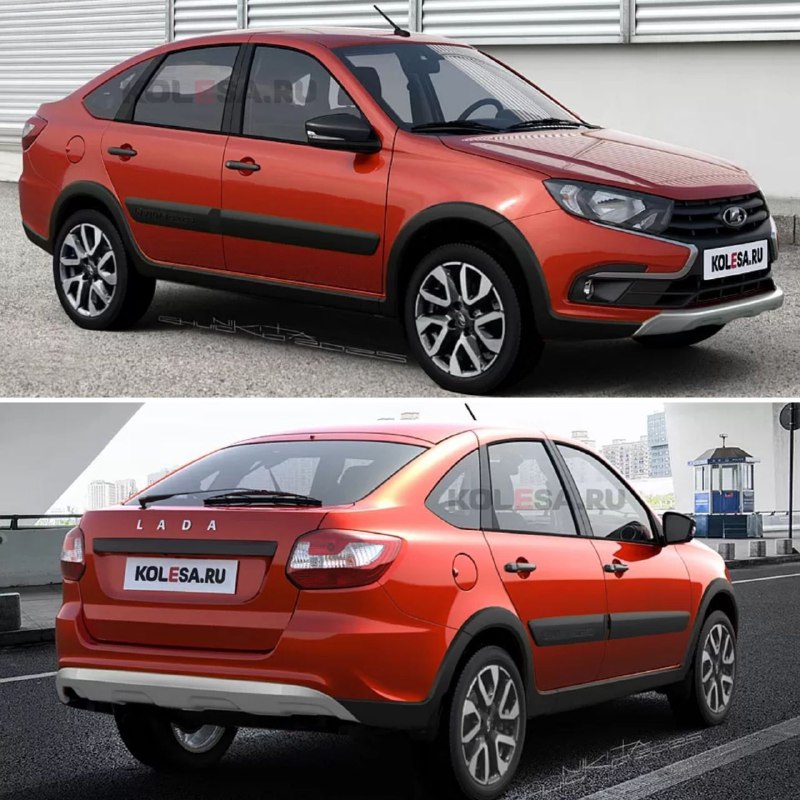 Запуск обновлённой модели LADA Granta Active Cross с внедорожными характеристиками
