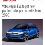 Volkswagen готовит полностью электрическую модель Golf R и снижение стоимости электрокаров