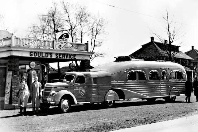 История первых роскошных автодомов-яхт 1930-х годов
