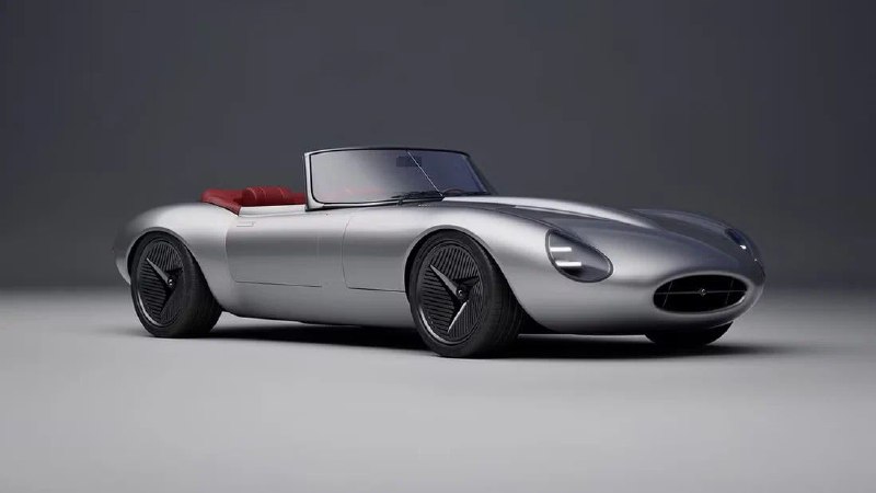 Восстановленная классика: новый дизайн Jaguar E-Type от профессионального дизайнера
