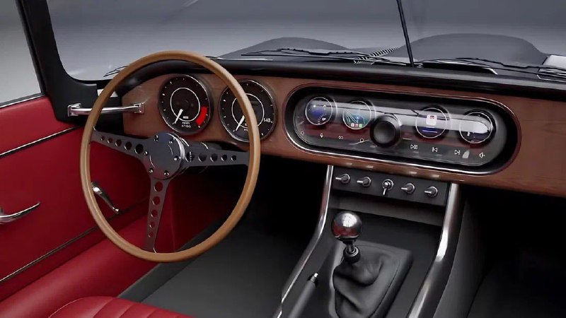 Восстановленная классика: новый дизайн Jaguar E-Type от профессионального дизайнера