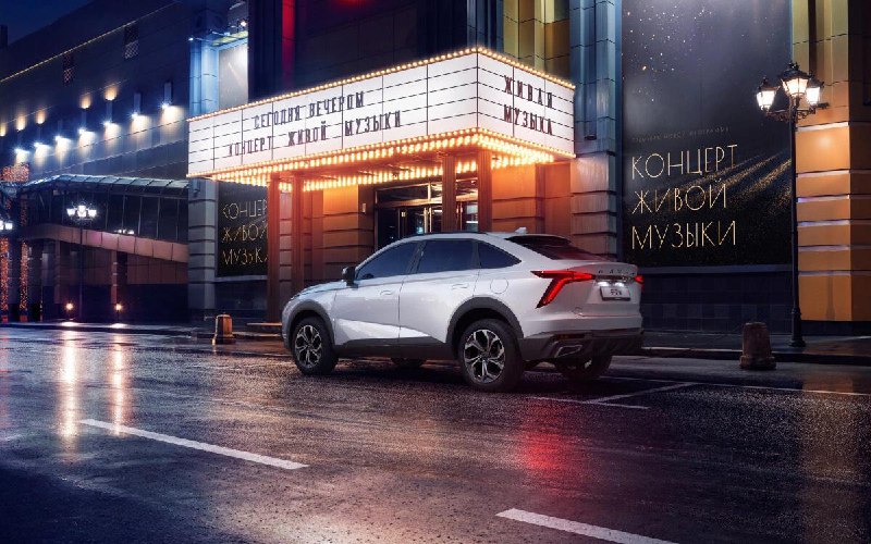 В России начинаются продажи обновленного кроссовера Haval F7x