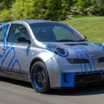 Восстановленный и модернизированный Nissan Micra V6 2002 года привлек внимание автолюбителей