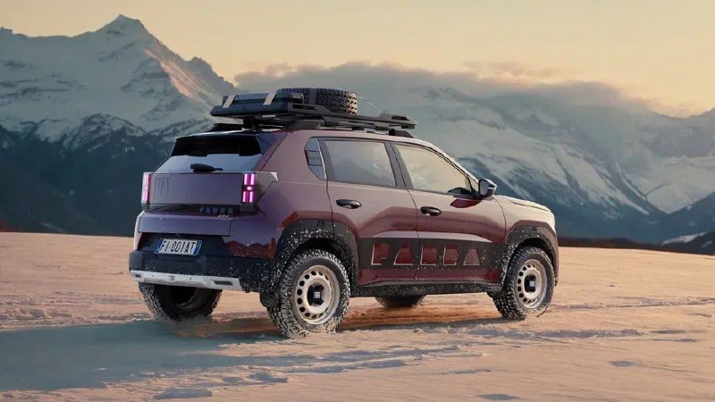 Fiat представила концепт полноприводной модели Panda 1980-х годов