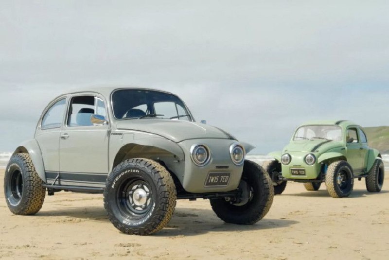 Уникальный кастомный калифорнийский Baja Beetle от Twisted