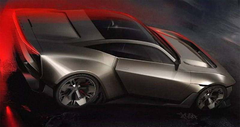 Концептуальный скетч суперкара Dodge от студента вызвал интерес автоспециалистов