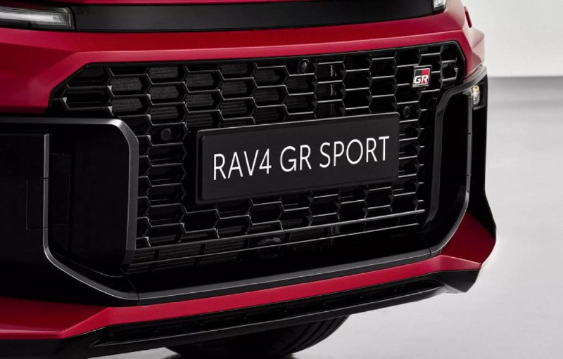 Обновленный Toyota RAV4 в спортивной версии GR Sport: дизайн и характеристики