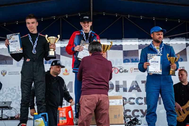 Воронежский этап чемпионата России по автокроссу: успех молодого спортсмена