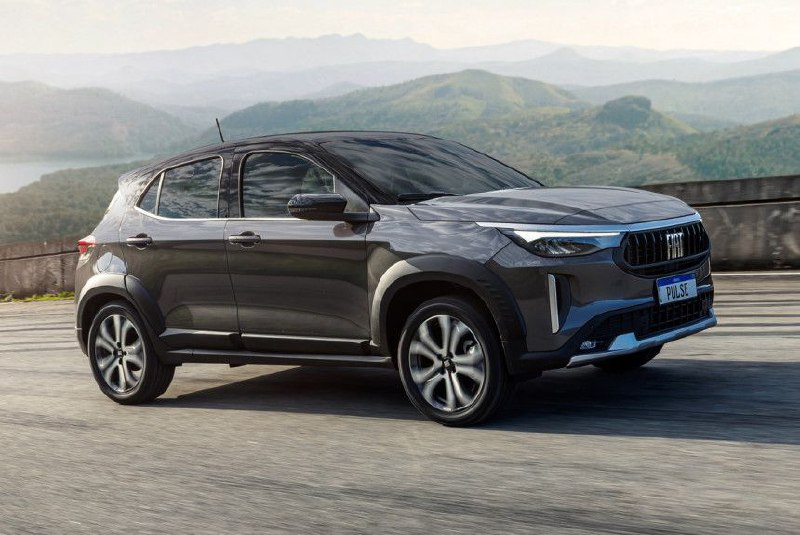 Обновление компактного кроссовера Fiat Pulse для рынка Бразилии