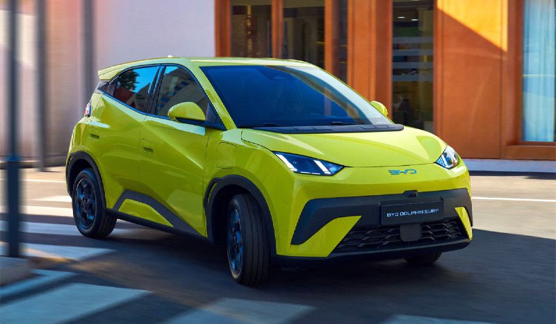 В Европе поступают в продажу китайские электромобили BYD Dolphin Surf