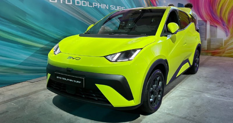 BYD представляет в Европе самый доступный электромобиль модели Dolphin Surf