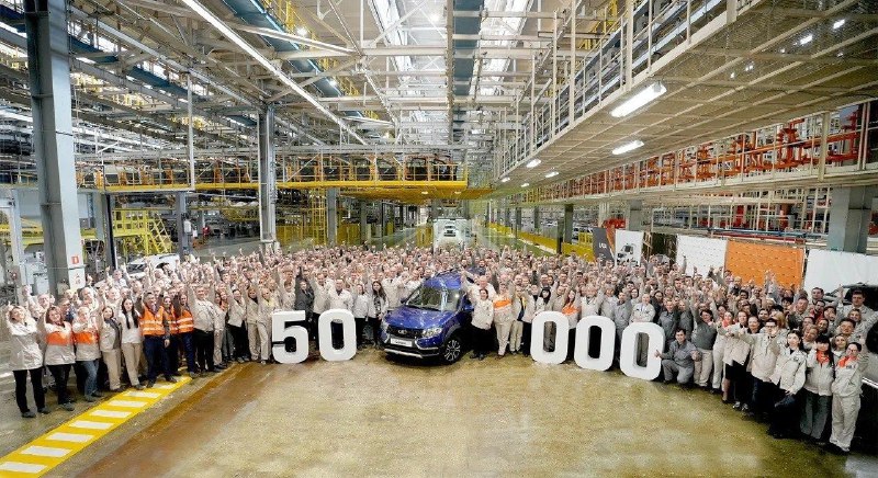 Лада Largus достигла отметки в 50 тысяч выпущенных автомобилей