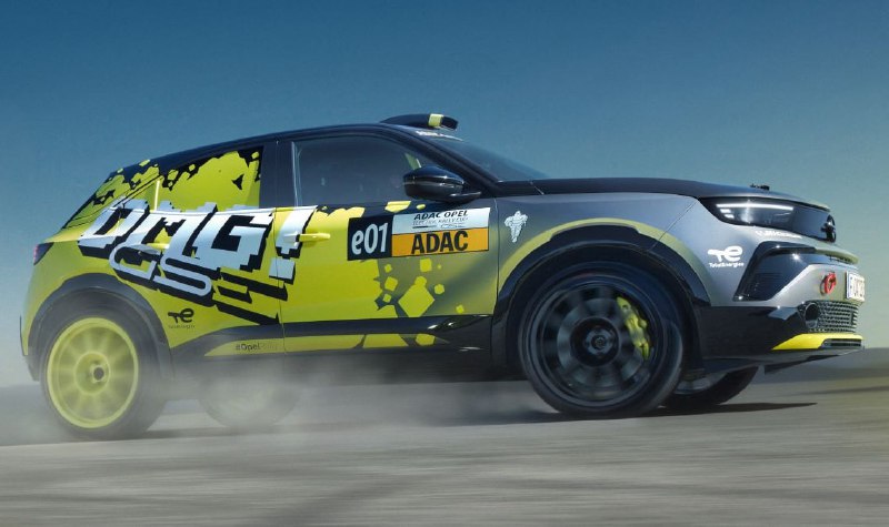 Opel представляет электрический раллийный кроссовер для нового чемпионата