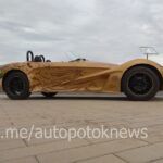 Показ прототипа электрического родстера белорусских инженеров на выставке Милекс