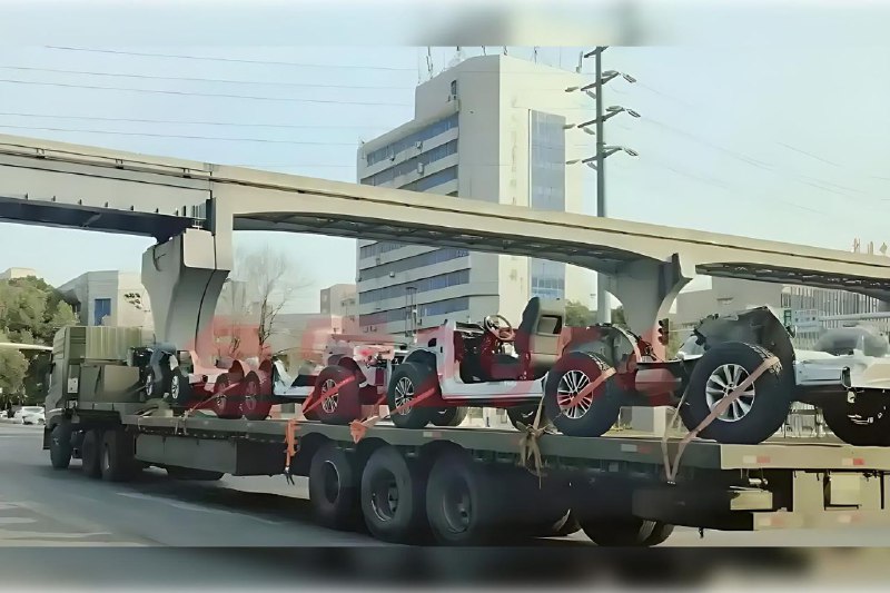Chery разрабатывает уникальный шестиколёсный внедорожник с возможной гибридной технологией