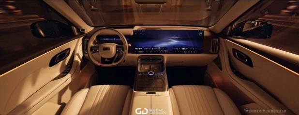 Geely представила новый флагманский кроссовер Galaxy M9