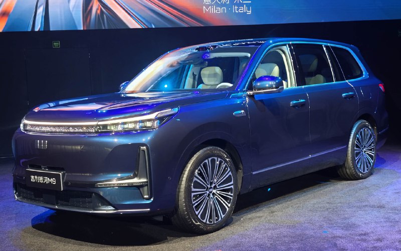 Представлен новый гибридный кроссовер Geely Galaxy M9 в Милане