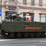 Новейшая разведывательная машина БРМ-1К представлена на Параде Победы