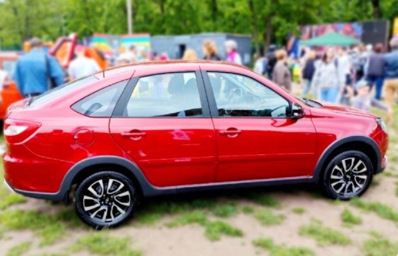 Новые фотографии LADA Granta Cross: особенности и комплектация
