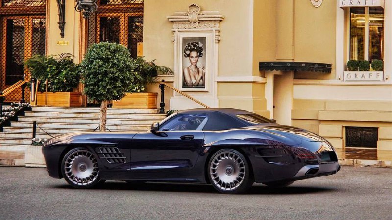 Современный reinterpretation классического Mercedes-Benz 300 SL в новом родстере
