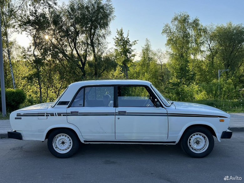 В Москве продают праворульную Lada Riva 1991 года из Великобритании